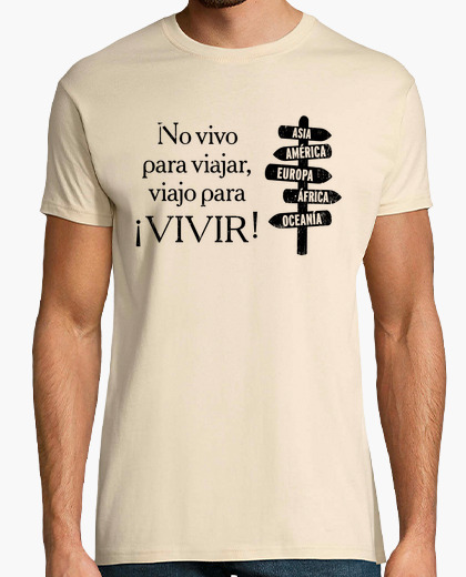 camiseta para viajar