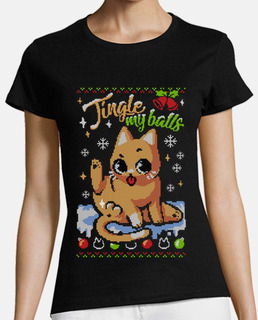 noel chat ugly jersei - balles de jingle
