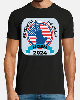 noem para presidente 2024 con bandera y