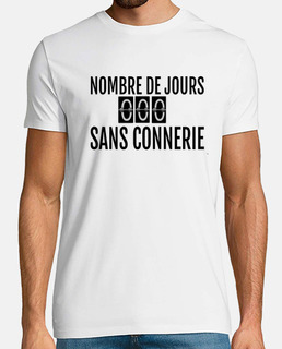 Nombre de jours sans connerie
