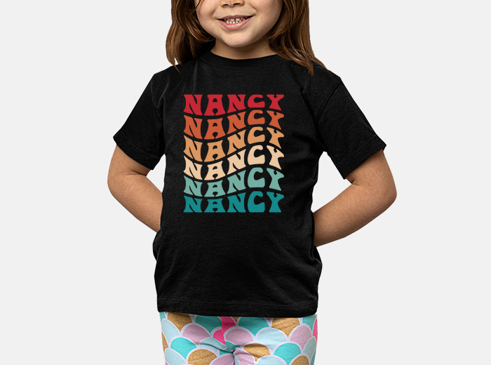 Camisetas ni os nombre de nancy laTostadora