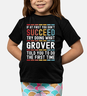 nome di Grover compleanno divertente pe