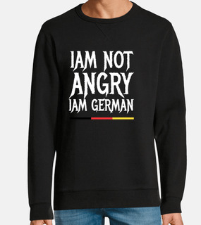 non sono arrabbiato sono tedesco german