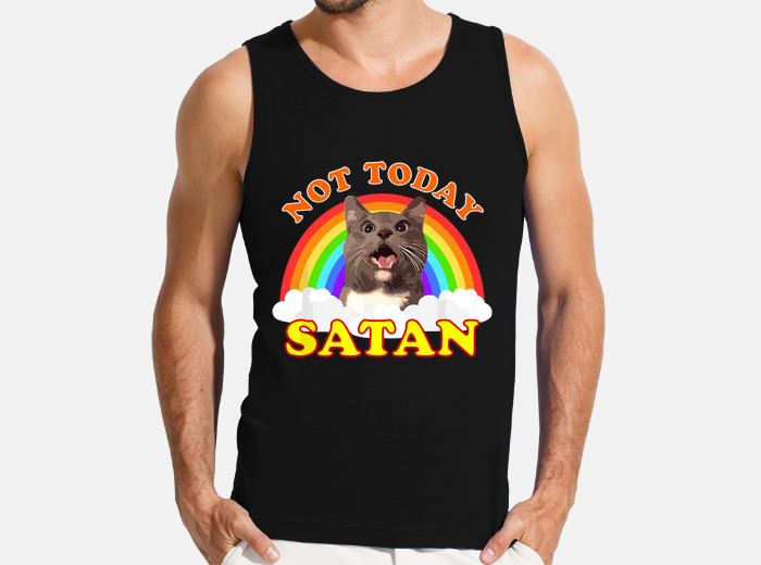 Not today satan cat shirt online