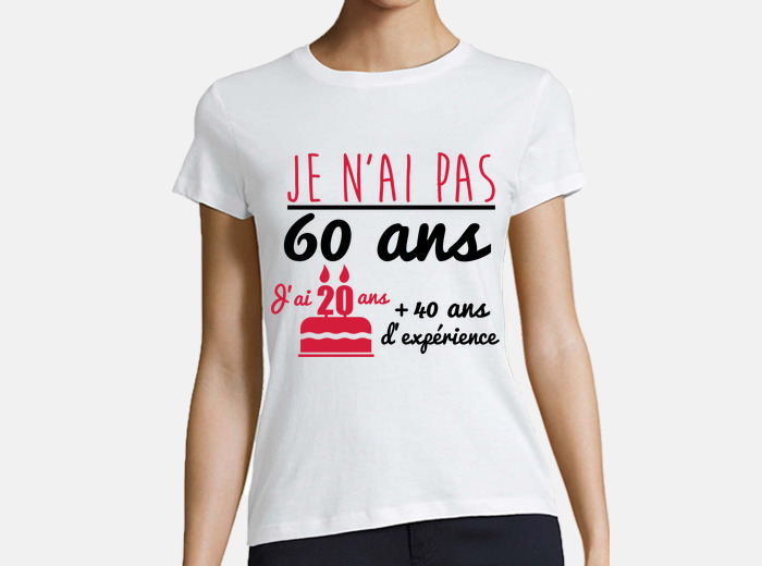 T shirt 50 ans hot sale