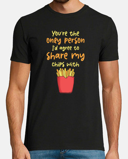 nourriture friends hip partage chips lo