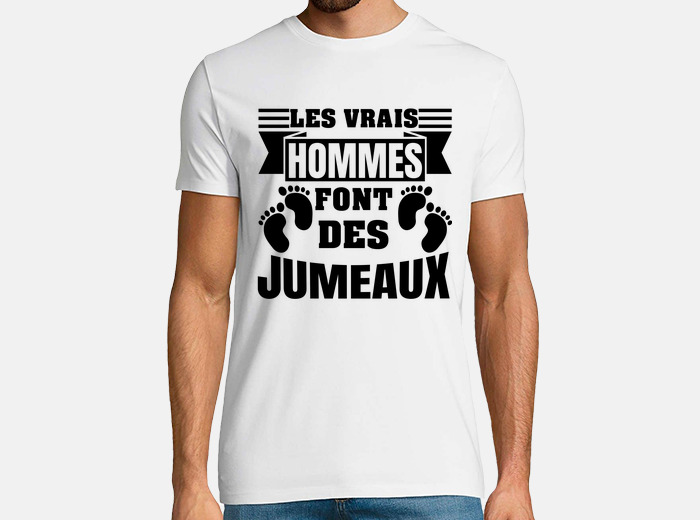 Tee shirt best sale humour jumeaux