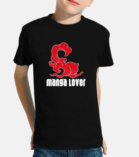 Nuage rouge logo manga lover
