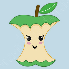 núcleo de manzana png