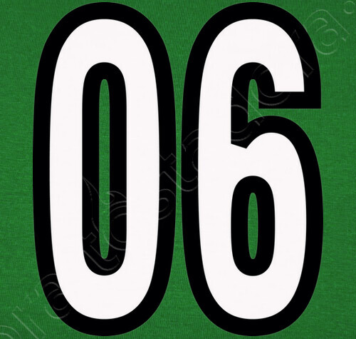 Camiseta Número 06 (sólo espalda) | laTostadora