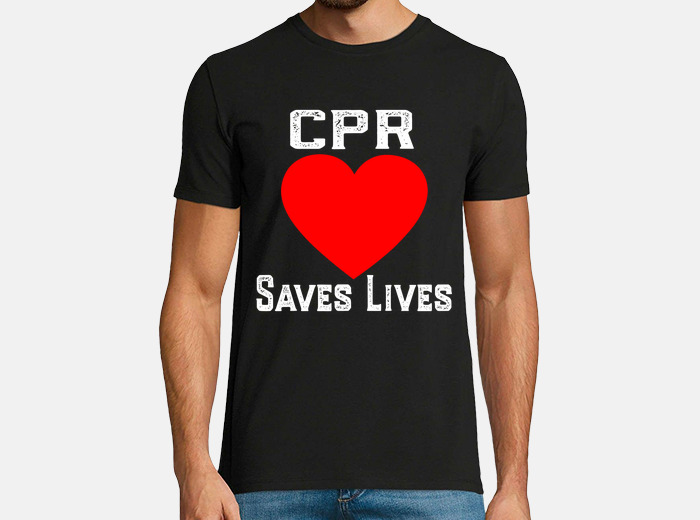 Nurse & Ems Apparel Cpr Saves Lives T-Shirt