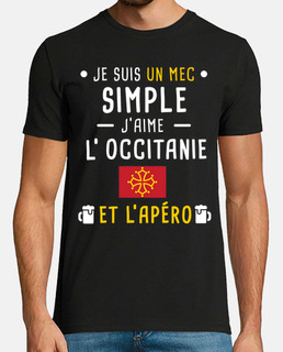 occitanie drapeau apero mec simple