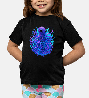 octopus lovecraft - t-shirt bambino