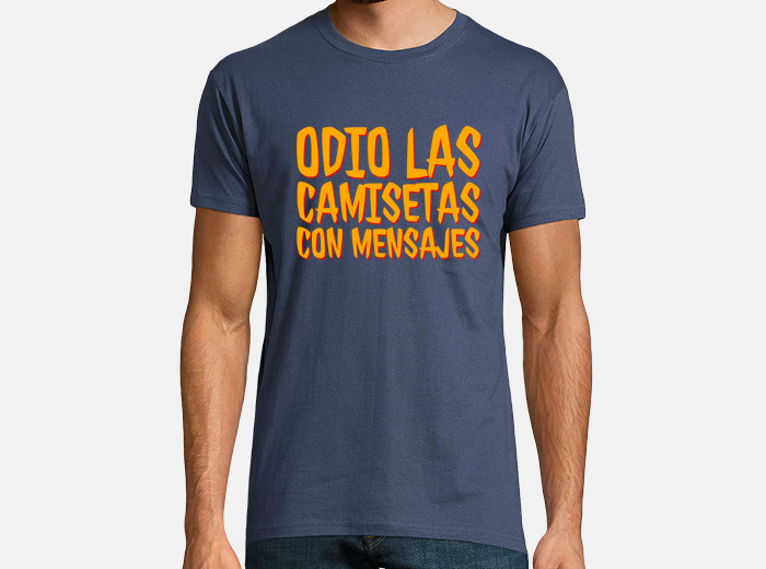 Playeras con mensajes sale