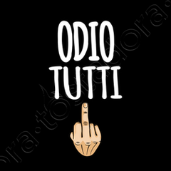 T shirt odio tutti frasi maglia divertenti tostadora