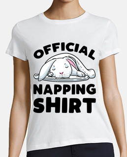 Official Napping Shirt Rabbit Bunny
