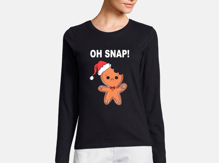 oh snap gingerbread shirt