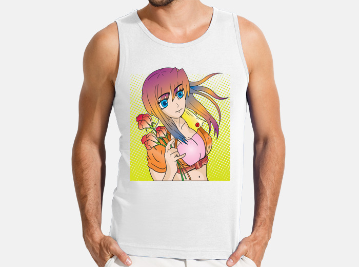 Camiseta ojos azules chica anime | laTostadora Camiseta ojos azules chica anime | laTostadora
