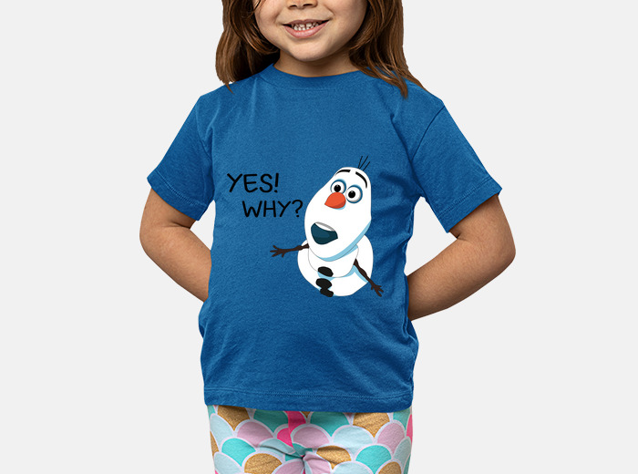 Camisetas ni os olaf frozen laTostadora