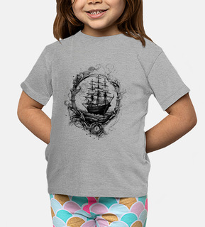 old boats, rigging, astrolabe, children