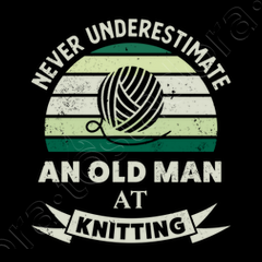 Old man at knitting funny yarn gifts da... | tostadora Old man at knitting funny yarn gifts da... | tostadora
