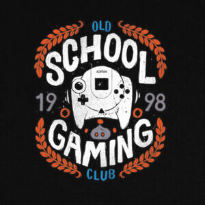 T-shirt club di gioco dlei old school