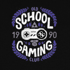Camisetas Old School Gaming Club - SNES
