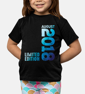 On August 2018 Year 2018 Retro Vintage