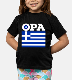 opa bandiera greca orgoglio grecia malo