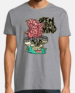 Open your mind camiseta