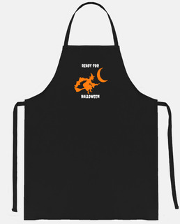 orange halloween broom witch
