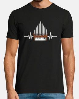 organista de tubos instrumento tubos iglesia órgano latido del corazón