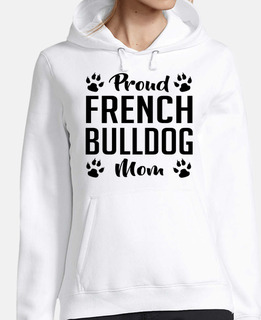 orgogliosa mamma bulldog francese