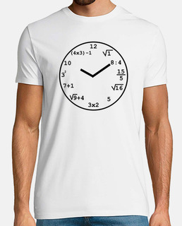 orologio nero matematica