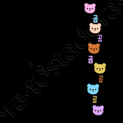 Osos de top peluche coreanos