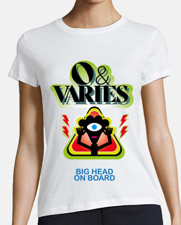 ovaries big head on board t-shirt