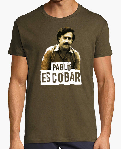 PABLO ESCOBAR funny mens t shirt Colombia drugs cocaine coca criminal medellin
