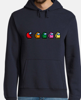 Pacman is among us - sudadera hombre