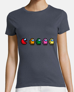 pacman is among us - women&#39;s t-shirt - t-shirt
