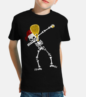 padel dabbing skeleton