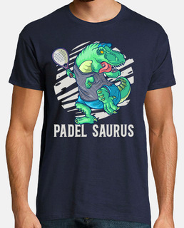 padel saurus rex padelista dinosaur