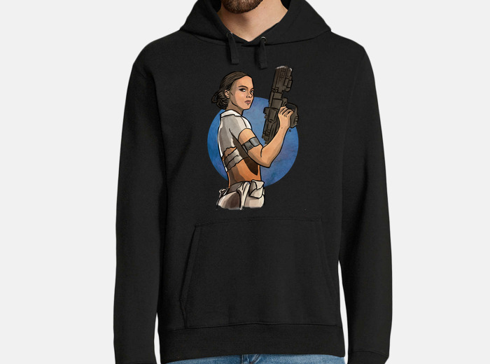 Padme amidala blue hoodie tostadora