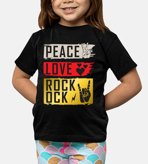 paix love rock ock guitare instrument