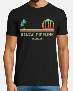 palme de pipeline hawaii banzai vintage