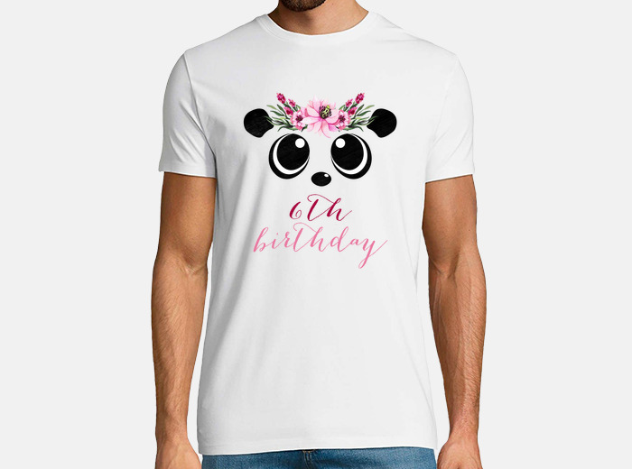 T shirt panda discount fille