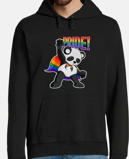 panda i lgbtq flag i rainbow flag i gay