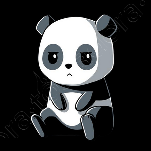 Kawaii Panda Wall Art Tostadora Co Uk