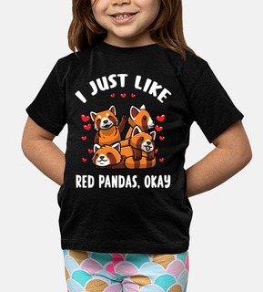 panda rojo kawaii