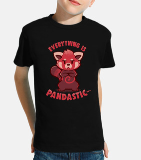 pandastico sarcastico - maglietta per bambini