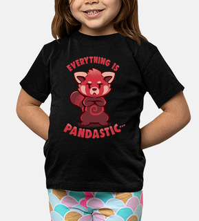 pandastico sarcastico - maglietta per bambini